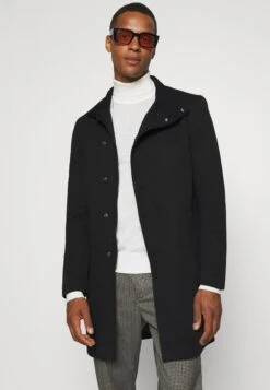 Only & Sons Onsoscar King Coat- Mantel - Black -Modekleding Winkel 82c547565e6d469083617340be5e46a6