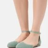 Anna Field Ballerina'S Met Enkelbandjes - Mint -Modekleding Winkel 83408202f28e4d838211272ee5b9a9d9