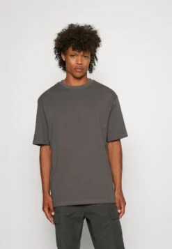 YOURTURN 3Pack Unisex - T-Shirt Basic - White/Dark Grey /Dark Brown -Modekleding Winkel 8446bb65aa8c4f748e53fa465d32e18f