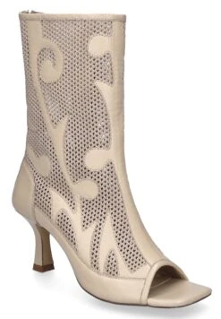 Gerry Weber Civita 09 - Cowboy-/Bikerlaarsjes - Creme -Modekleding Winkel 86d42b64dc554811bcddc2e88743ac7c