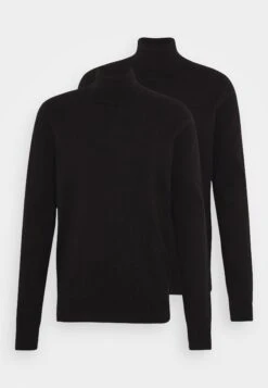 Pier One 2 Pack - Basic Turtleneck - Trui - Black -Modekleding Winkel 8734a667699e468ebb89189aafa90312