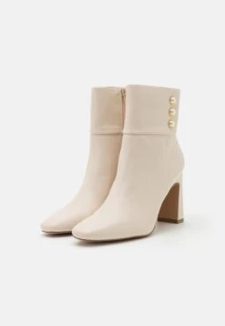 Anna Field Enkellaarsjes Met Hoge Hak - Beige -Modekleding Winkel 880d356425f3479b8409f447264aea6d