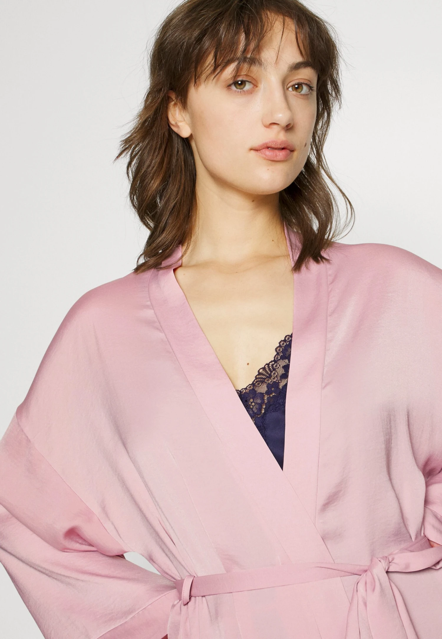 Anna Field Bridal Dressing Gown - Badjas - Pink 6 Anna Field Bridal Dressing Gown - Badjas - Pink - Afbeelding 4