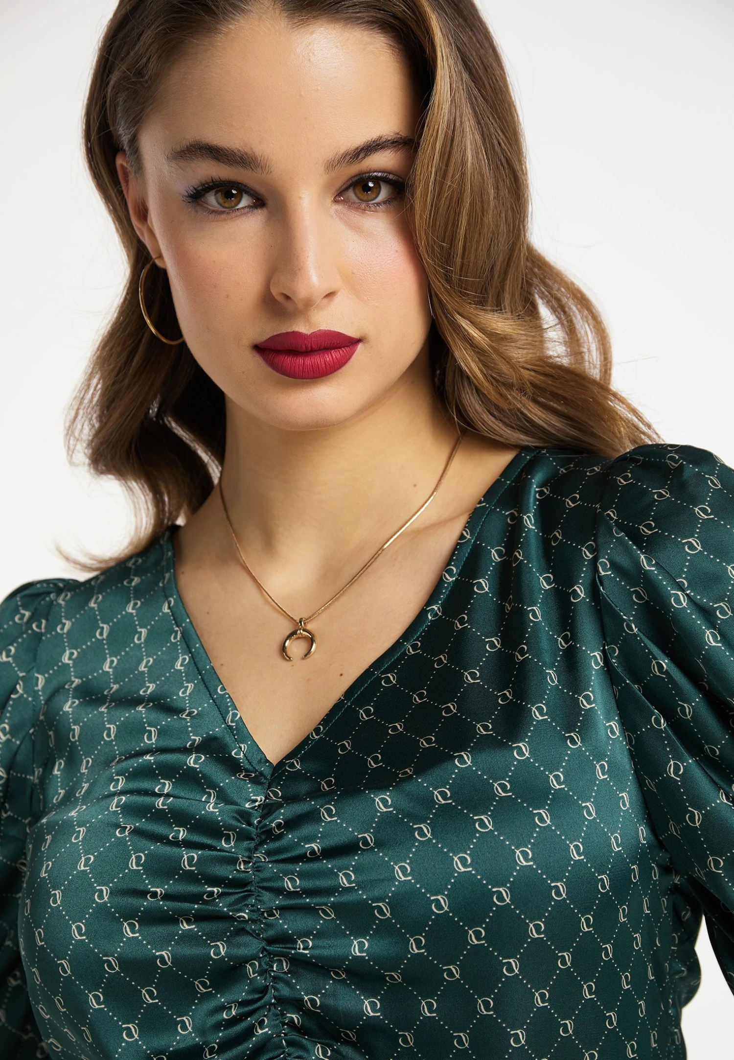 Faina Naemi - Blouse - Grün 6 Faina Naemi - Blouse - Grün - Afbeelding 4