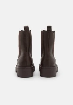 Even&Odd Enkellaarsjes Met Plateauzool - Brown -Modekleding Winkel 904675db6e83455baafdad06cef8d32d