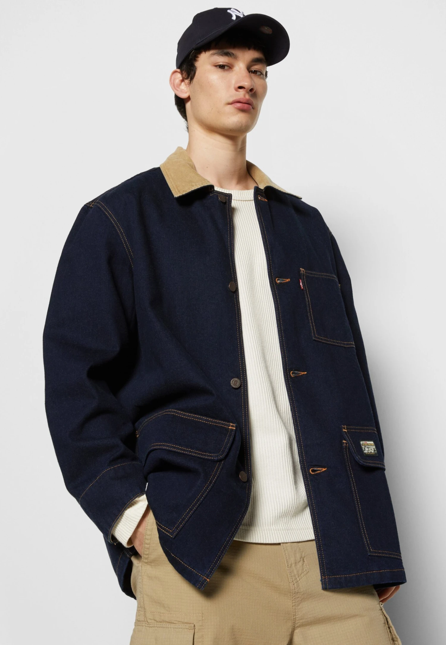 Cypress Chore Coat - Spijkerjas - Dark Indigo Rinse 7 Cypress Chore Coat - Spijkerjas - Dark Indigo Rinse - Afbeelding 5