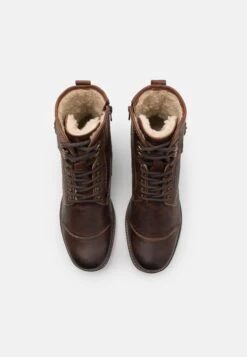 Pier One Leather - Veterboots - Brown -Modekleding Winkel 9cdda29c31d1480bad87b1b7287b863e