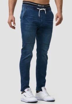 Indicode Jeans Fabrizio - Slim Fit Jeans - White Rinse -Modekleding Winkel 9d309f3244624f87a9a9aed1e2546f62