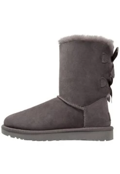 Ugg Bailey Bow - Korte Laarzen - Grey -Modekleding Winkel 9fd8f70cceb847158a92f9e7d25d7f3c