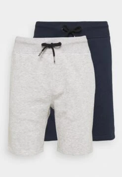 Pier One 2 Pack - Shorts - Mottled Light Grey/Dark Blue 16 Pier One 2 Pack - Shorts - Mottled Light Grey/Dark Blue -Modekleding Winkel a016a38a83ef43128acf5c1dc618e643