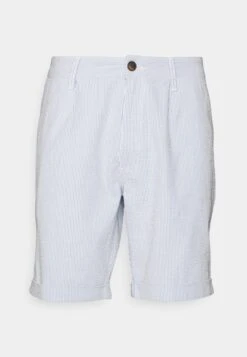 Pier One Pleated Seersucker Short - Shorts - Blue -Modekleding Winkel a020ce1da6b84bd9bdafa40d5705abc0
