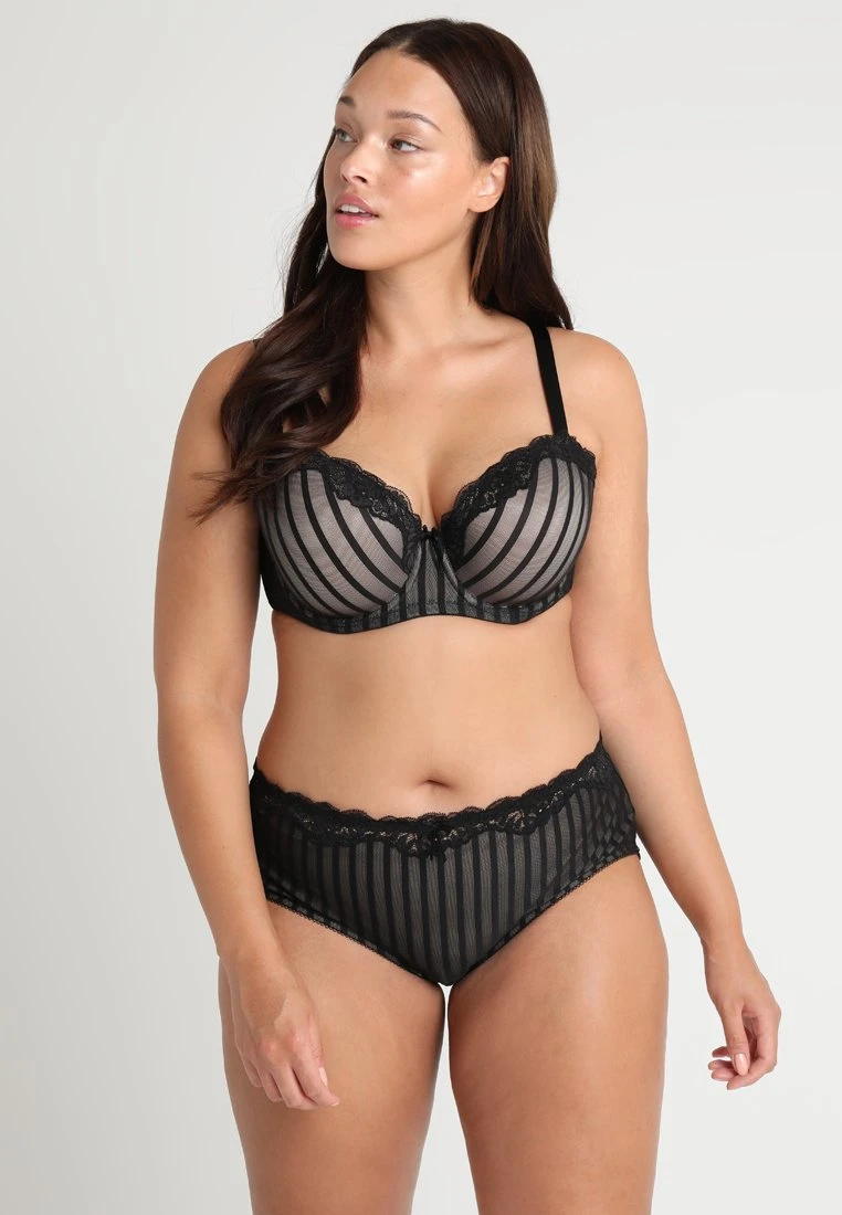 City Chic Fifi Bra - Beugel Bh - Black/Latte 4 City Chic Fifi Bra - Beugel Bh - Black/Latte - Afbeelding 2