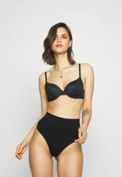 Anna Field 2Pp High Waist Thong - String - Black -Modekleding Winkel a445742073d54b29ad603d96bf5cfa73