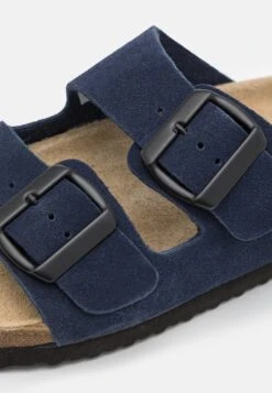 Pier One Leather Unisex - Pantoffels - Dark Blue -Modekleding Winkel a5a88158e25a4eb4b3e59dc262861c25