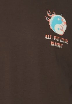 YOURTURN Graphic Tee Unisex - T-Shirt Print - Brown -Modekleding Winkel a6e1520e73fa4cedbfa3d5818191b334