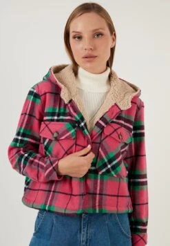 LELA Regular Fit - Jas - Fuchsia -Modekleding Winkel a8898e2a63204f299a1774a98a237bf2