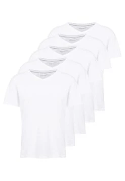 Pier One 5 Pack - T-Shirt Basic - White -Modekleding Winkel aaec20eea5684fdcadc437e90f270976