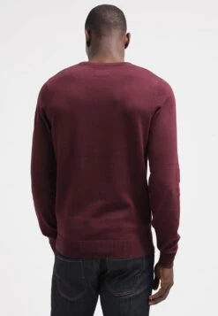 Pier One Basic Crewneck - Trui - Bordeaux -Modekleding Winkel aaf245cbddbb47c589ef82b506fadeca