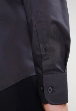 Pier One Overhemd - Dark Grey -Modekleding Winkel ab9cdb89e20f4d3a8e01a281680fd702