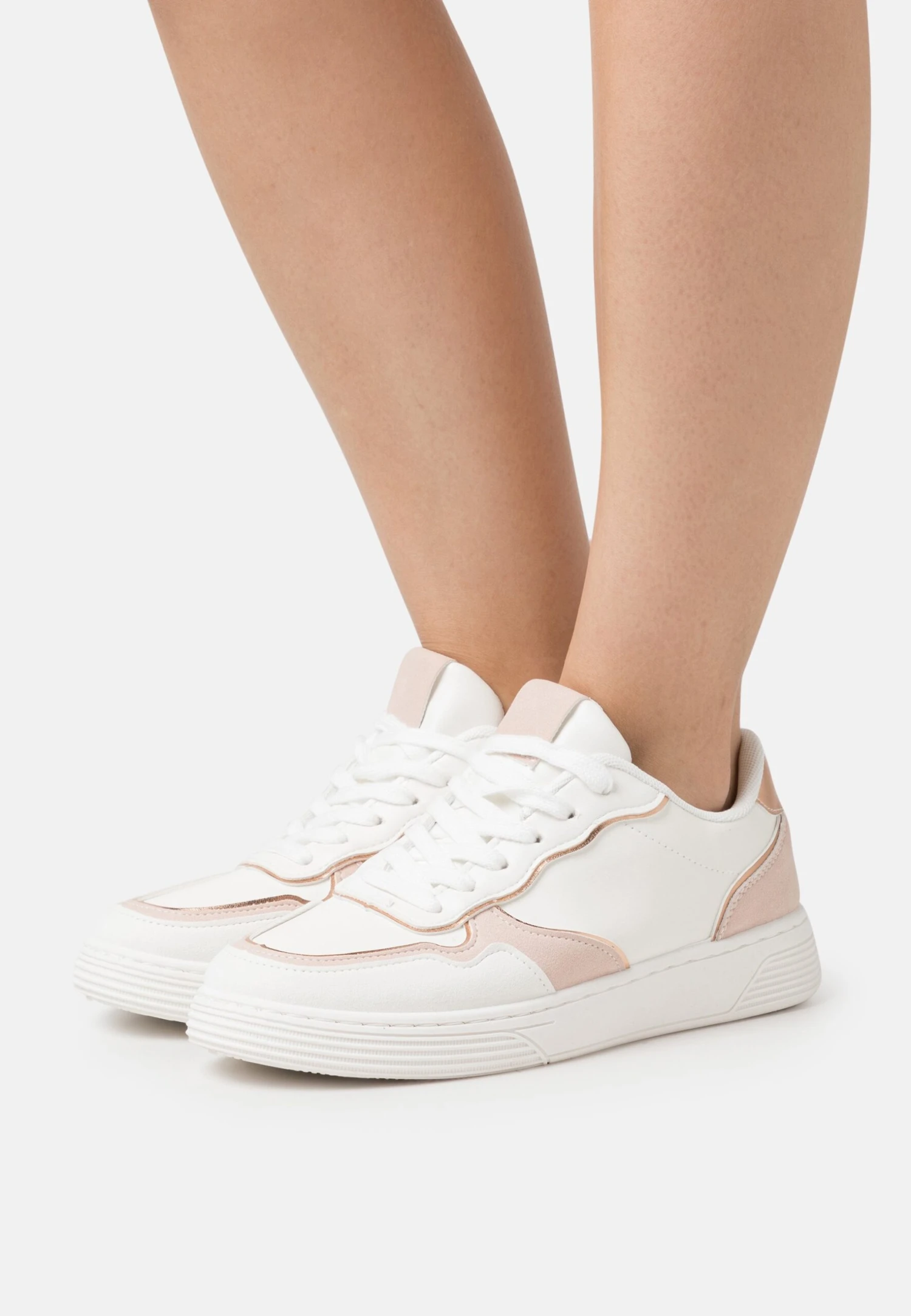 Anna Field Sneakers Laag - White/Rose Gold Coloured 3 Anna Field Sneakers Laag - White/Rose Gold Coloured