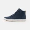Pier One Sneakers Hoog - Dark Blue -Modekleding Winkel b3b132f3f7984571bb587a792e21326e