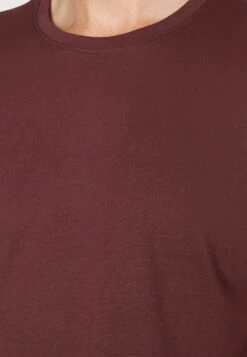 Pier One 5 Pack - T-Shirt Basic - Bordeaux/Light Grey/Brown -Modekleding Winkel b3b82d7abcbb40a5b2a40e8096a778d2