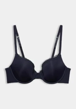 ESPRIT Feminine Sexy Padded Bra - Beugel Bh - Navy -Modekleding Winkel b51a0d46c9914eb09a2501c5af38afaa