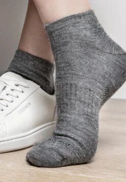 Giesswein Merino Wool Sneaker Socks 3Er-Pack - Sokken - Schiefer -Modekleding Winkel ba6b4e26990e430e9ee43d7684d1f9b5