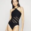 Seafolly Marrakesh High Neck One Piece - Badpak - Black -Modekleding Winkel bc101897c2694deb91fcfb27e688ebed