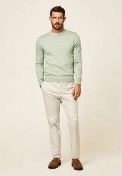 Hackett London Crew - Trui - Dusty Green -Modekleding Winkel bcebd193afc0477f88647996aea7c037