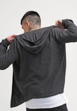 Pier One Vest - Mottled Dark Grey -Modekleding Winkel bea149fe85464cfc9895f311915f78d6