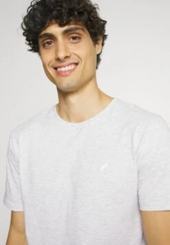 Pier One 5 Pack - T-Shirt Basic - Light Grey - 101_White - 001_Green - 602 -Modekleding Winkel bfc88b4fb0af436ea6df397e7b3e9a49