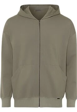 HANRO Natural Living - Sweater Met Rits - Antique Green -Modekleding Winkel c020e454306542249804d0871055b57a