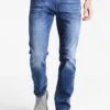 Pier One Straight Leg Jeans - Mid Blue -Modekleding Winkel c4de70df306e478ca93f26d6d9783e24