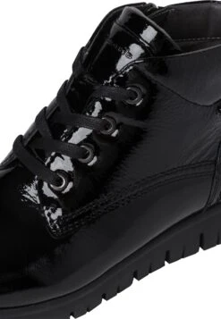 Tamaris Comfort - Enkellaarsjes Met Plateauzool - Black Patent -Modekleding Winkel c96830733c654b4f96186d205c4695fb