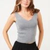 LELA Regular Fit - Top - Grey -Modekleding Winkel ca0e4fe4f9804ed39d29f84ce575efb2