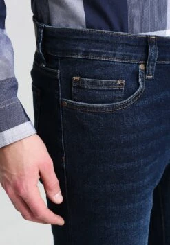 Pier One Basic - Straight Leg Jeans - Dark Blue Denim 11 Pier One Basic - Straight Leg Jeans - Dark Blue Denim -Modekleding Winkel cab4c5a817d8404784a40aa6e7e7d551