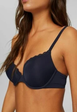 ESPRIT Feminine Sexy Padded Bra - Beugel Bh - Navy -Modekleding Winkel df4043a328bd4f959e8ab136e4dd7bd4