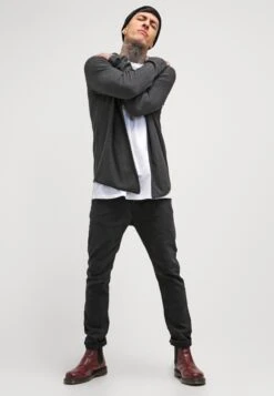 Pier One Vest - Mottled Dark Grey -Modekleding Winkel e1483103d65742818c4dadd9c7307f02