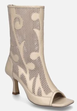 Gerry Weber Civita 09 - Cowboy-/Bikerlaarsjes - Creme -Modekleding Winkel e15cc3e42a9c43648bad0e72808509b3