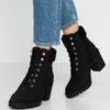 Anna Field Winter Boot - Enkellaarsjes Met Plateauzool - Black -Modekleding Winkel e1d63faadbe5493aae8ee5fe1252755c