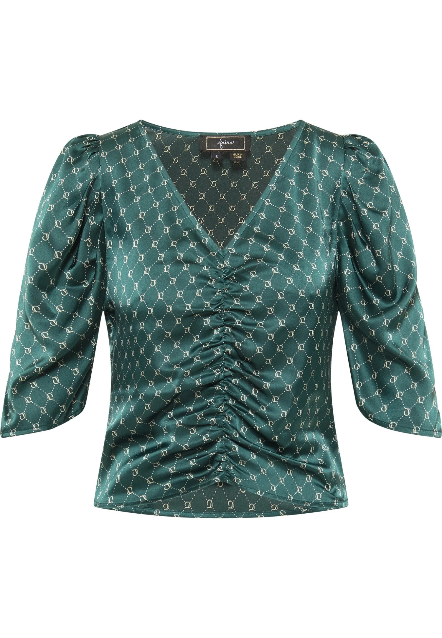 Faina Naemi - Blouse - Grün 7 Faina Naemi - Blouse - Grün - Afbeelding 5