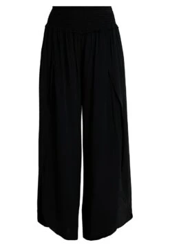 Seafolly Beach Basics Shirred Waist Wrap Pant - Strandaccessoire - Black -Modekleding Winkel e278d982e8814782a9cf63b80fef8fbb