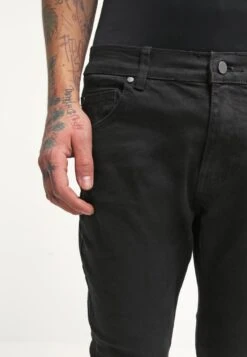 Pier One Slim Fit Jeans - Black Denim -Modekleding Winkel e6495bdd88fd4ba1ba4e9b5c63680635