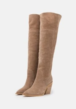 Alma En Pena Overknee Laarzen - Beige 10 Alma En Pena Overknee Laarzen - Beige -Modekleding Winkel e6e2d15aa09e4eed9a7480d1f020382a