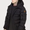 SikSilk Parka Coat - Winterjas - Black -Modekleding Winkel e9c4c70137294ff9a6b49df2ae7fa075