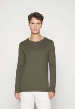 Pier One 2 Pack - Longsleeve - Black/Khaki -Modekleding Winkel ea81510192644df0b8474502b4279a35