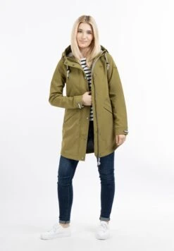 Schmuddelwedda Ashdown - Parka - Oliv -Modekleding Winkel eb03e6e3daff491c8de05011273fb1ad