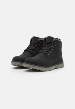 Pier One Veterboots - Dark Grey -Modekleding Winkel ef0066127672487ea5ccc646ffb37014