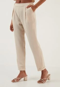 LELA Slim Fit - Broek - Stone -Modekleding Winkel ef05998f614d4ccea081ae2df5bf9eb5